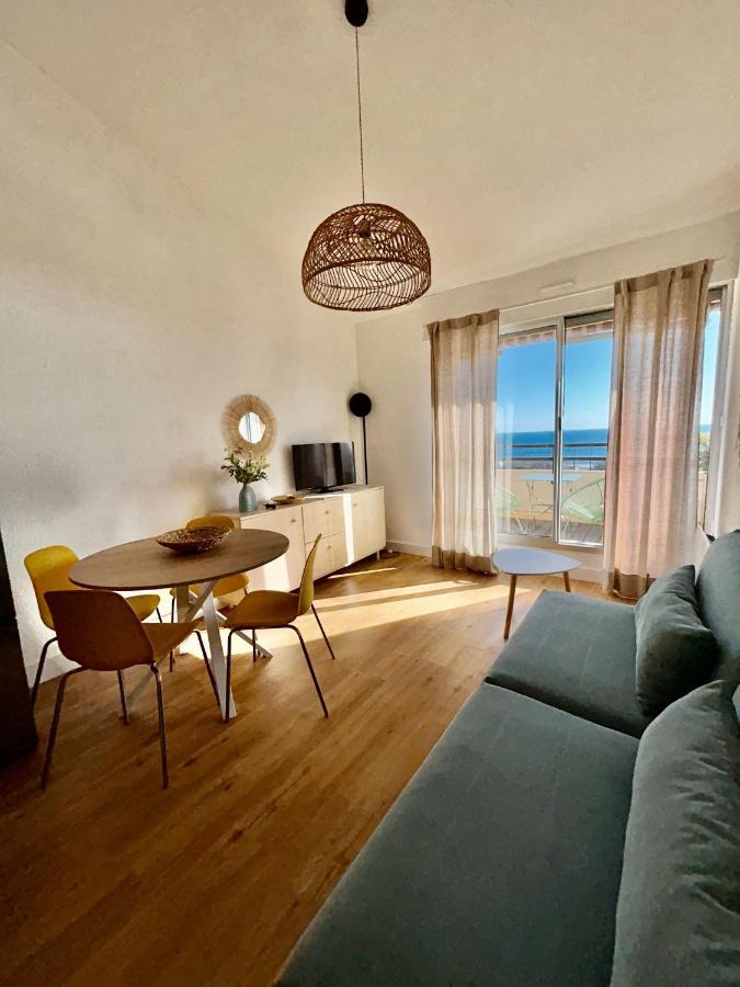 Superbe T2 Avec Terrasse Et Vue Su Mer Quartier Des Quilles A سُت المظهر الخارجي الصورة